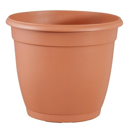 CURTILAGE 11 in. Decorative Plastic Terra Cotta Planter CU2527884